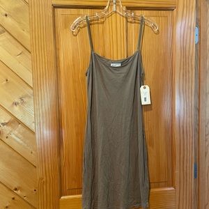 Market brand Olive fitted tank slip dress